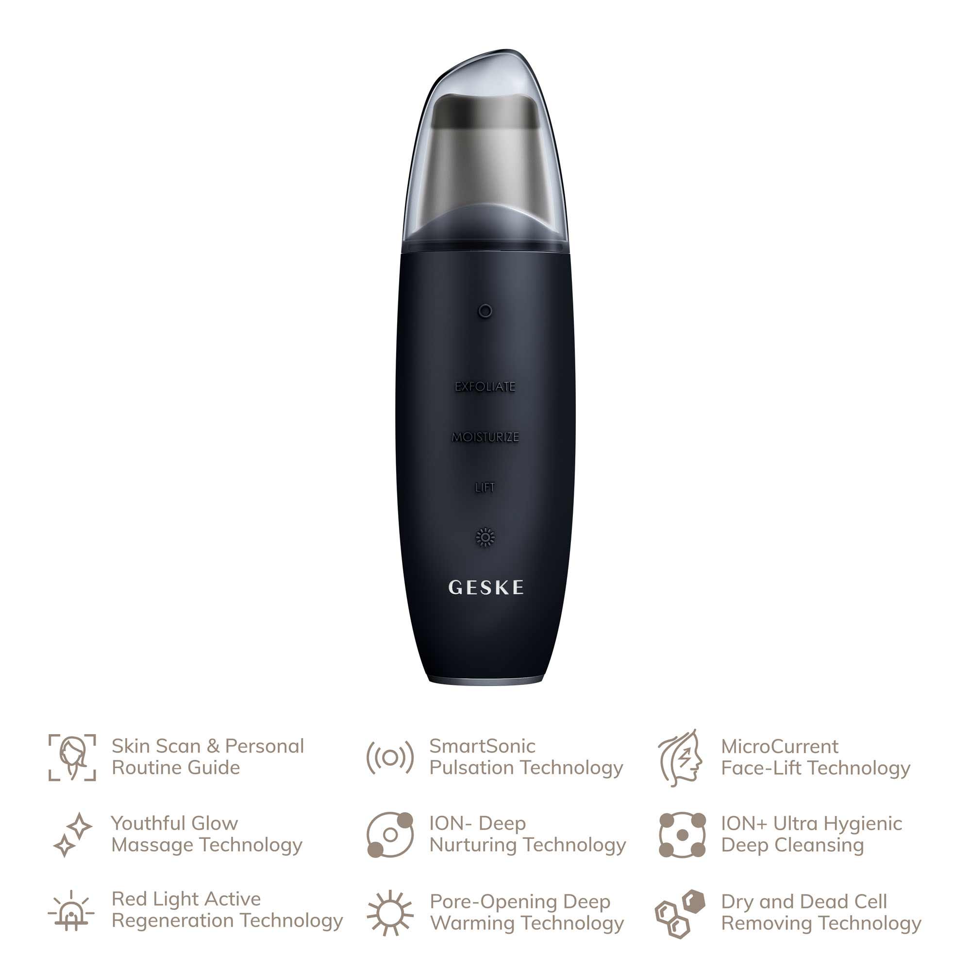MicroCurrent Skin Scrubber & Removedor de Cravos 9 em 1 4