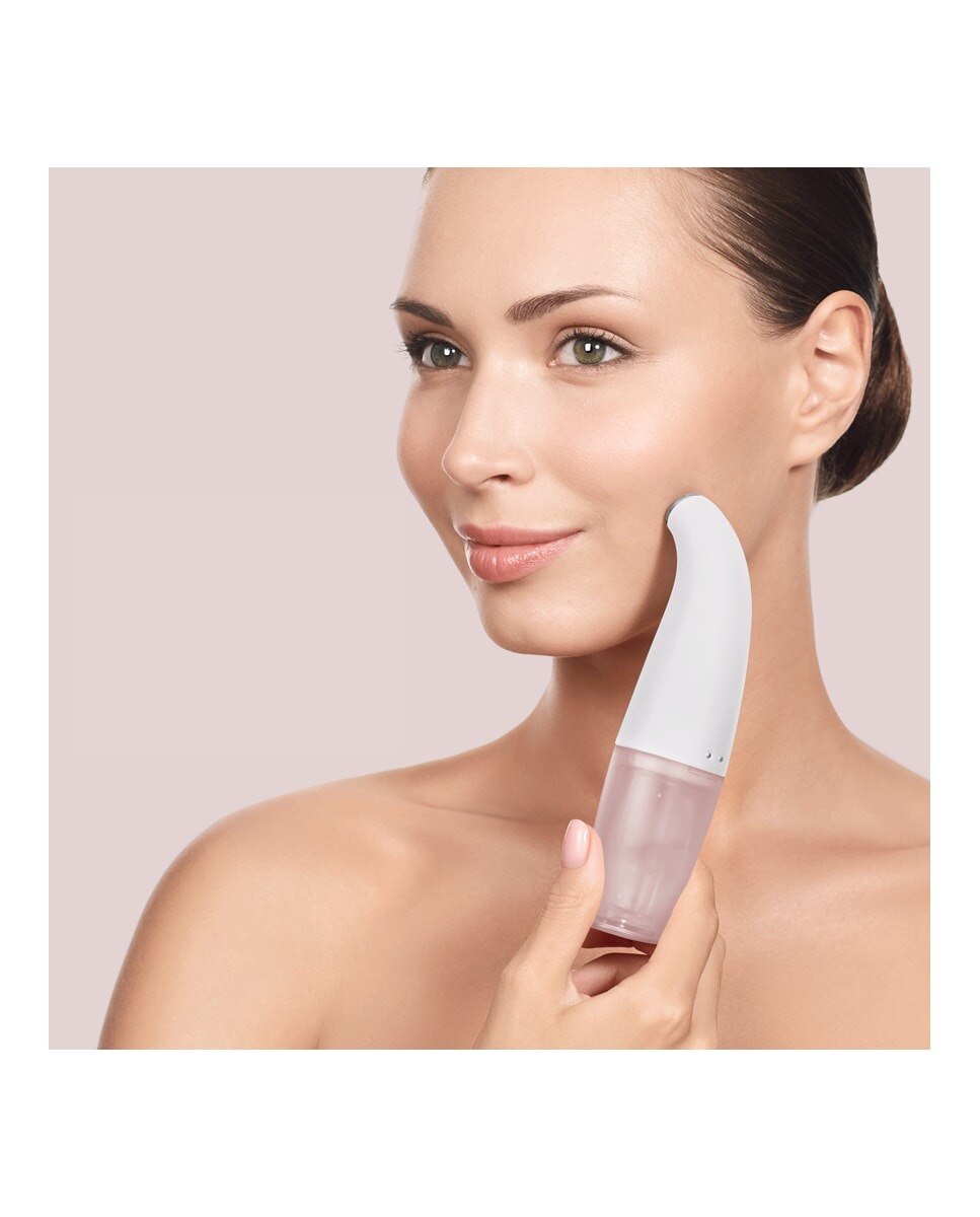 Dispositivo de Limpeza Facial Aqua-Stream Face Cleanse 8 in 1 White Rose 4
