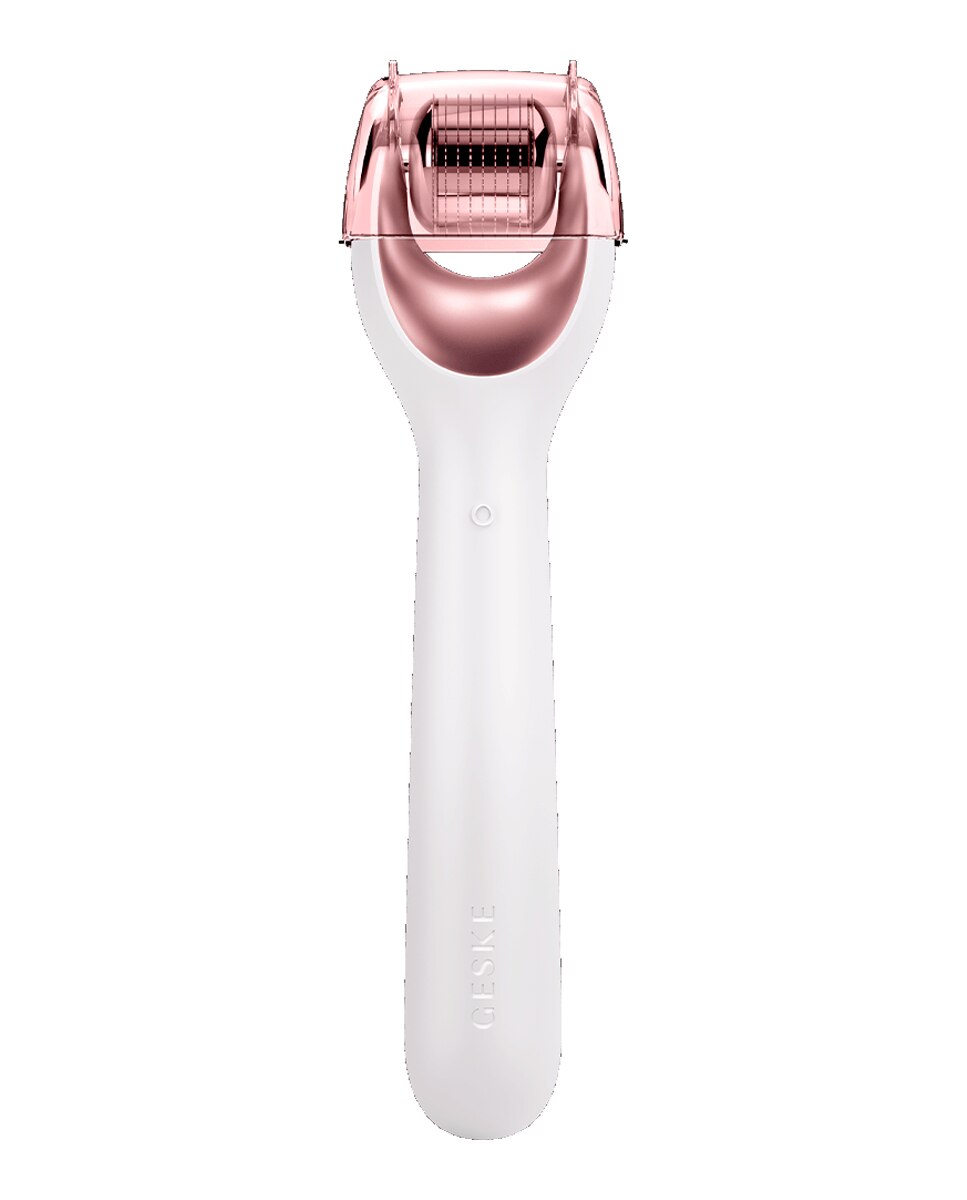 Imagem 0 de Dispositivo Facial MicroNeedle Face Roller | 9 in 1 | White Rose Gold