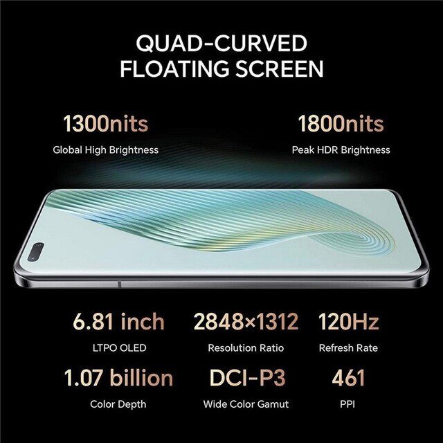 Recondicionado - Grade A - Smartphone Honor Magic5 Pro 5G 12GB/512GB Dual Sim Verde Verde-2