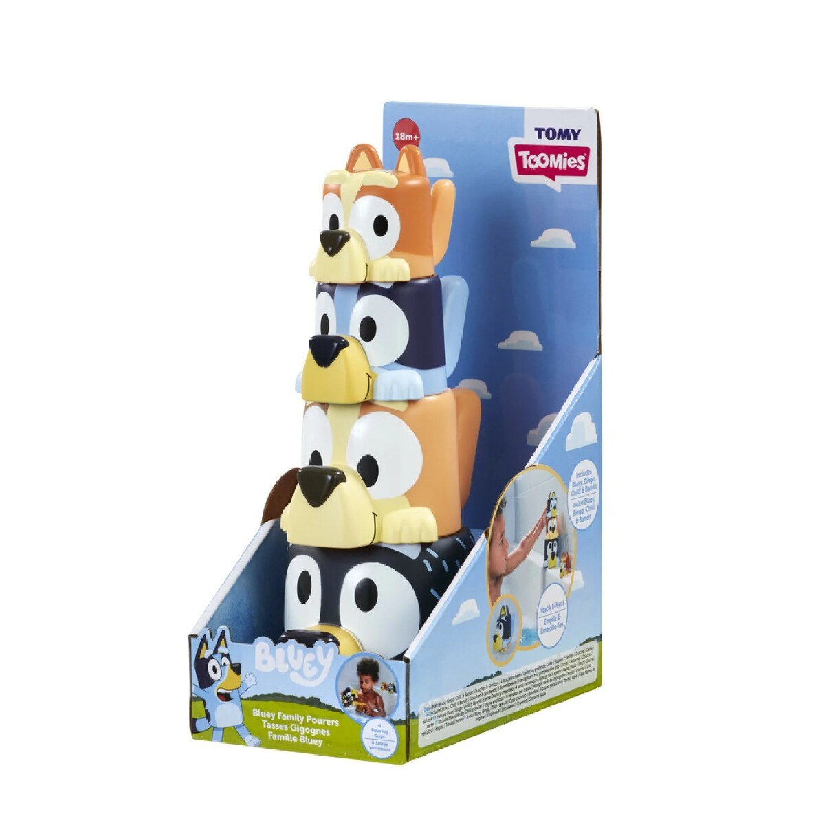 Familia Bluey derrama copos 9