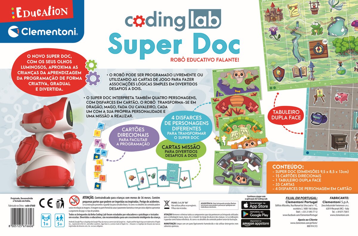 Coding Lab Super Doc Clementoni 3