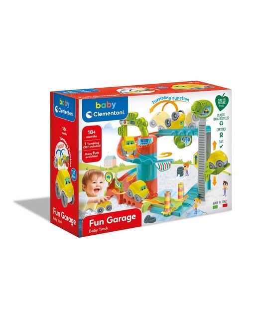 Baby Garagem Divertida Pff Clementoni 1