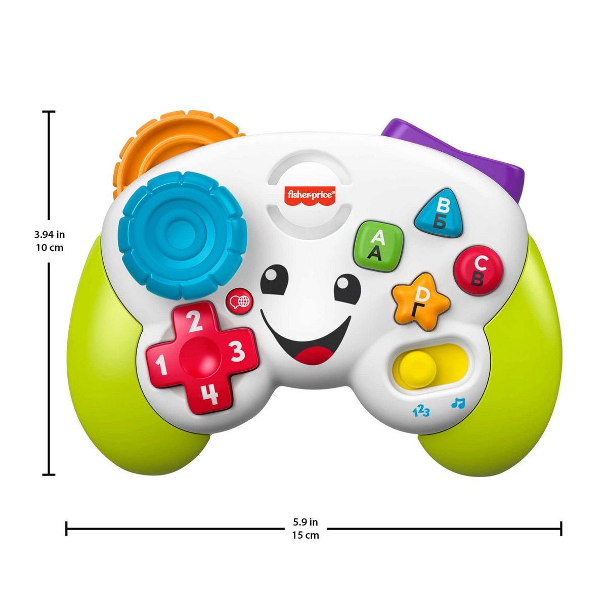 Fisher-Price Aprender e brincar O meu primeiro comando de consola 3