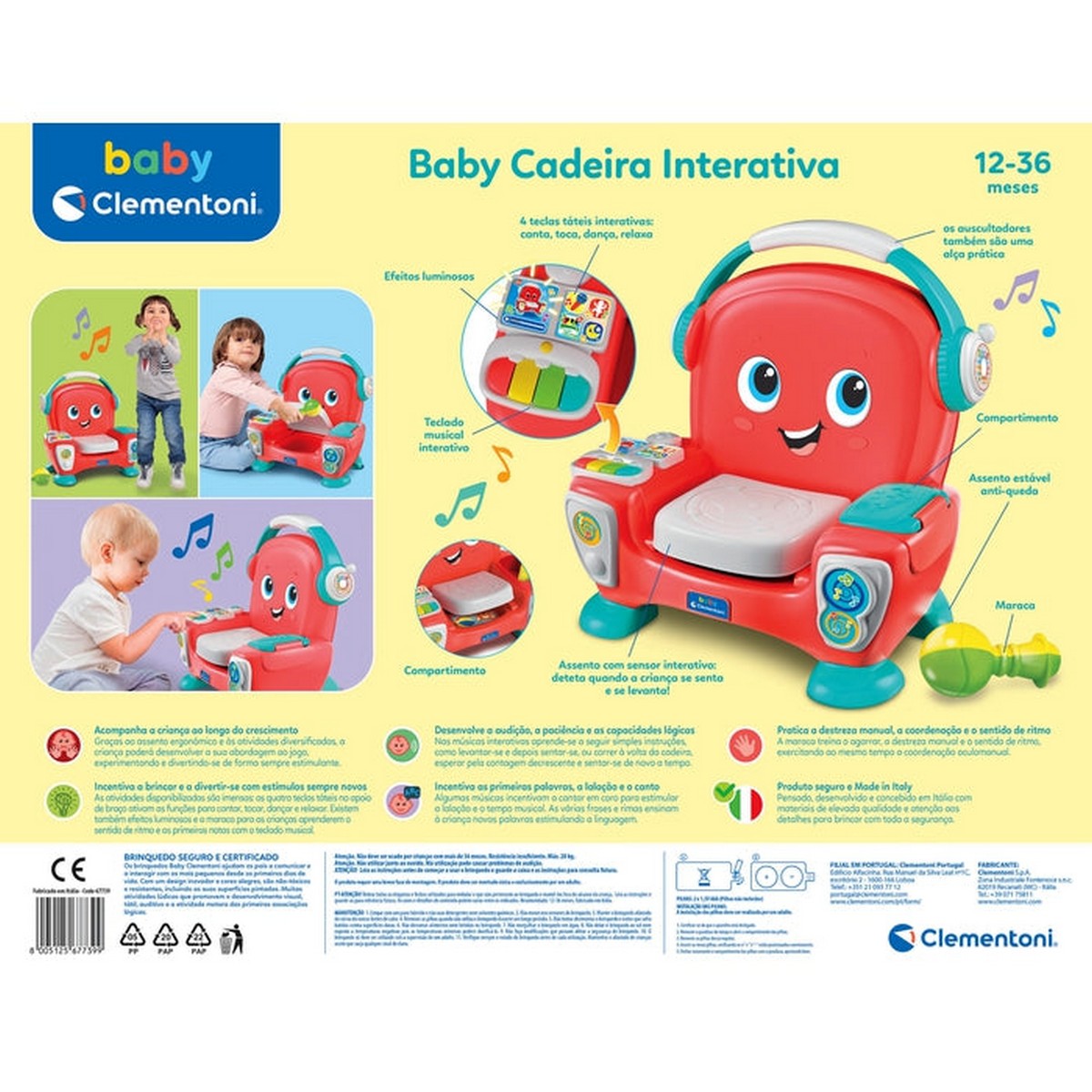 Baby Cadeira Interativa 3