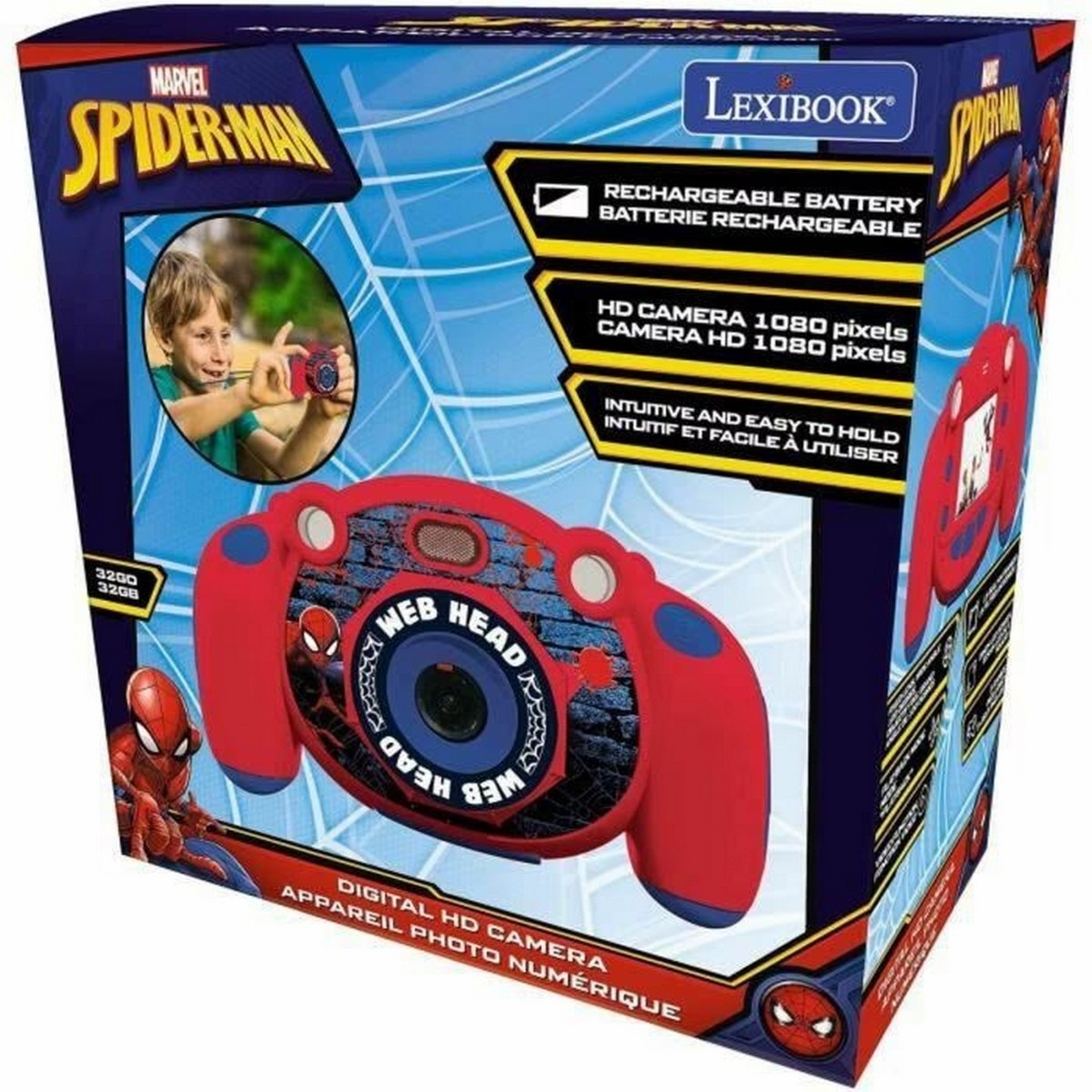 Máquina Fotográfica Spiderman 3