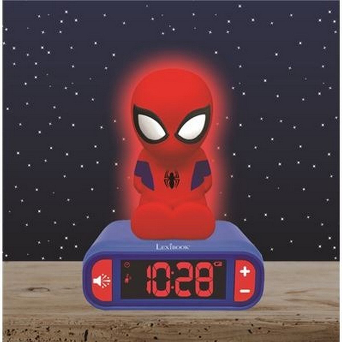 Despertador Digital com Luz Spiderman 2
