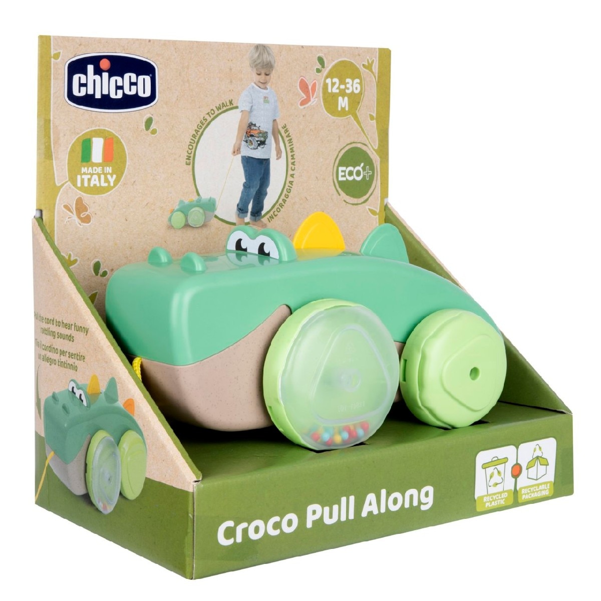 Crocodilo Pull Along 4