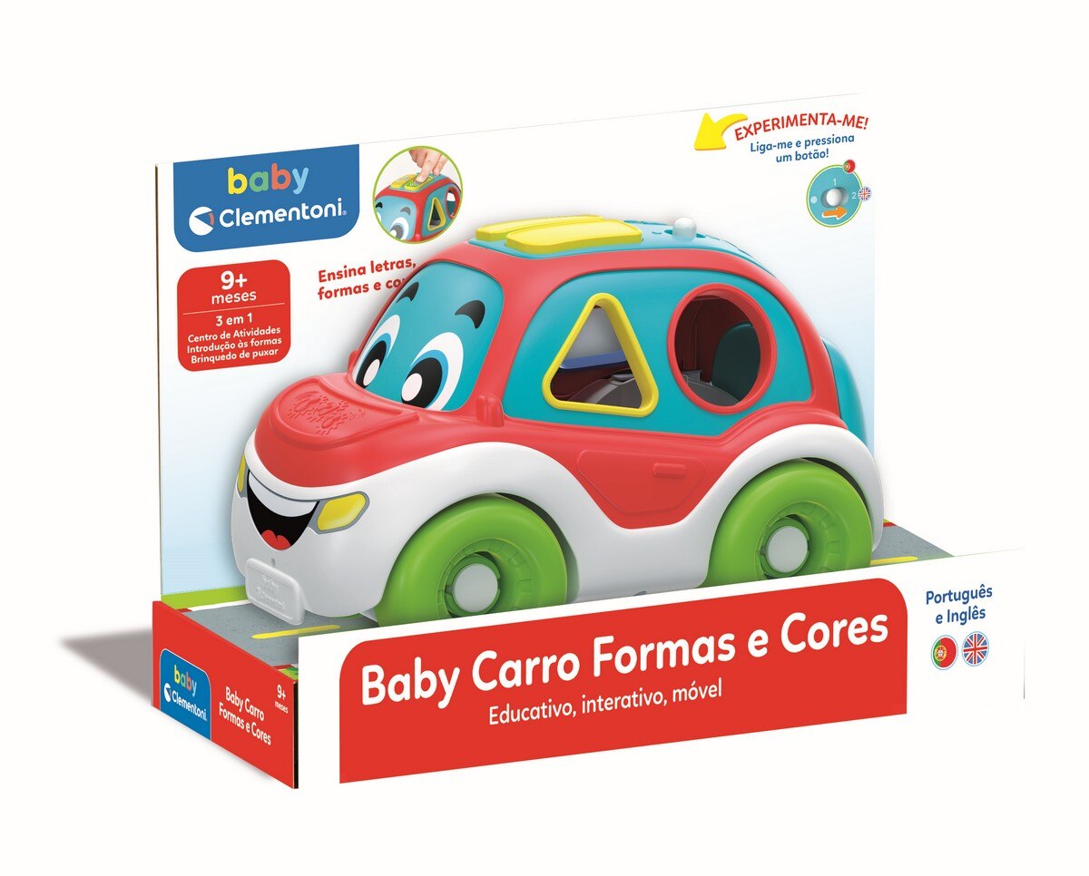 Baby Carro Formas e Cores 2