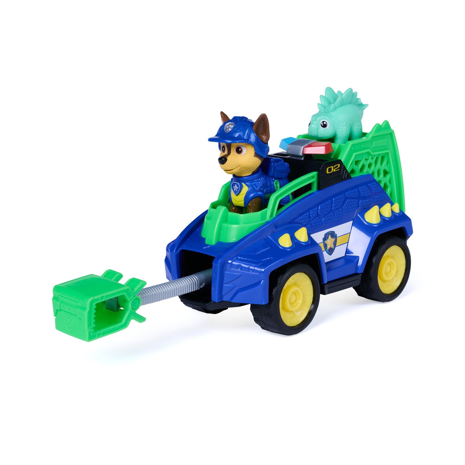 Veículo Dino Rescue Cruise com a Figura do Chase Patrulha Pata 5