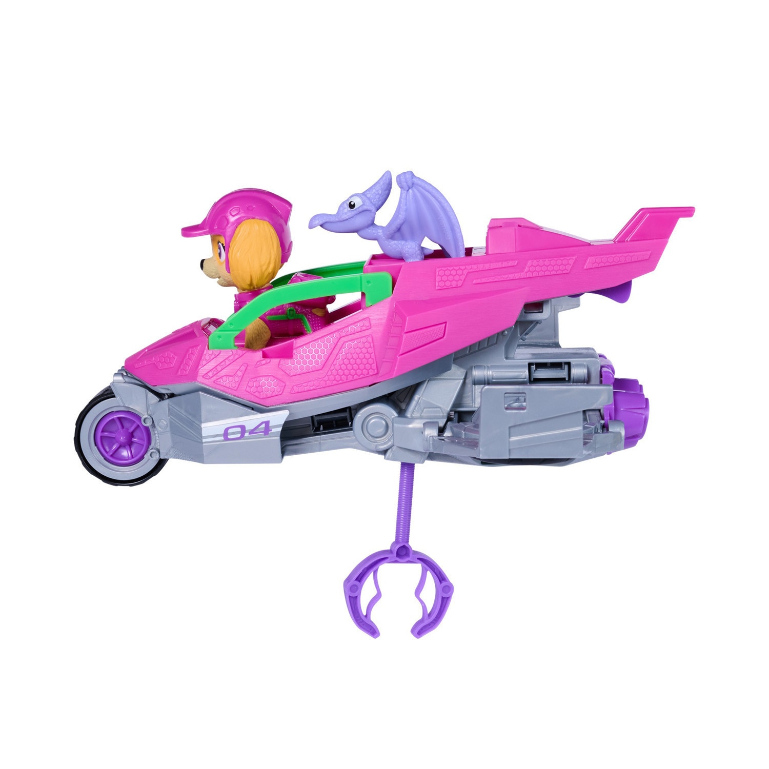 Veículo Dino Rescue Jet com Figura da Skye 3