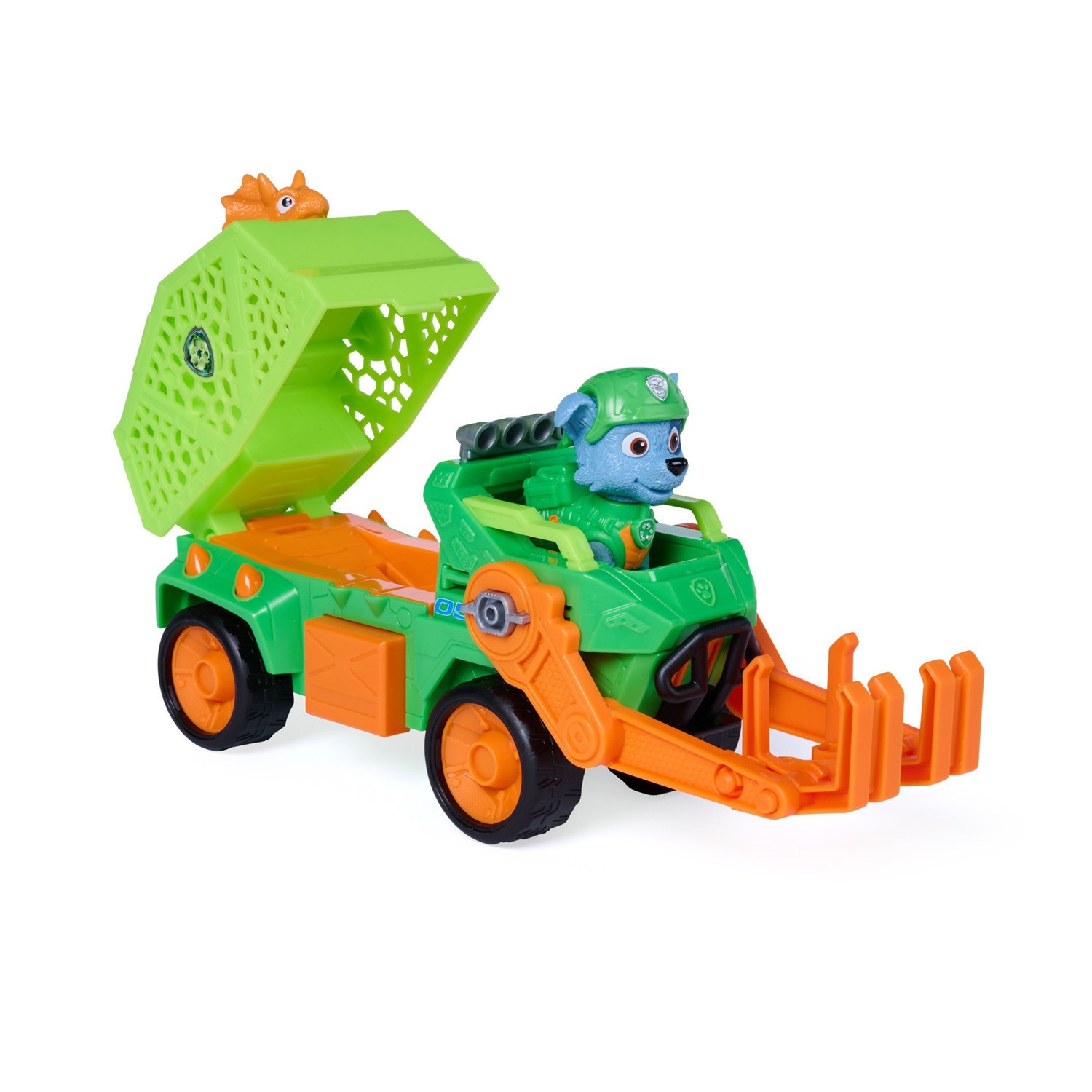 Veículo Dino Rescue Recycler com Figura Rocky 5