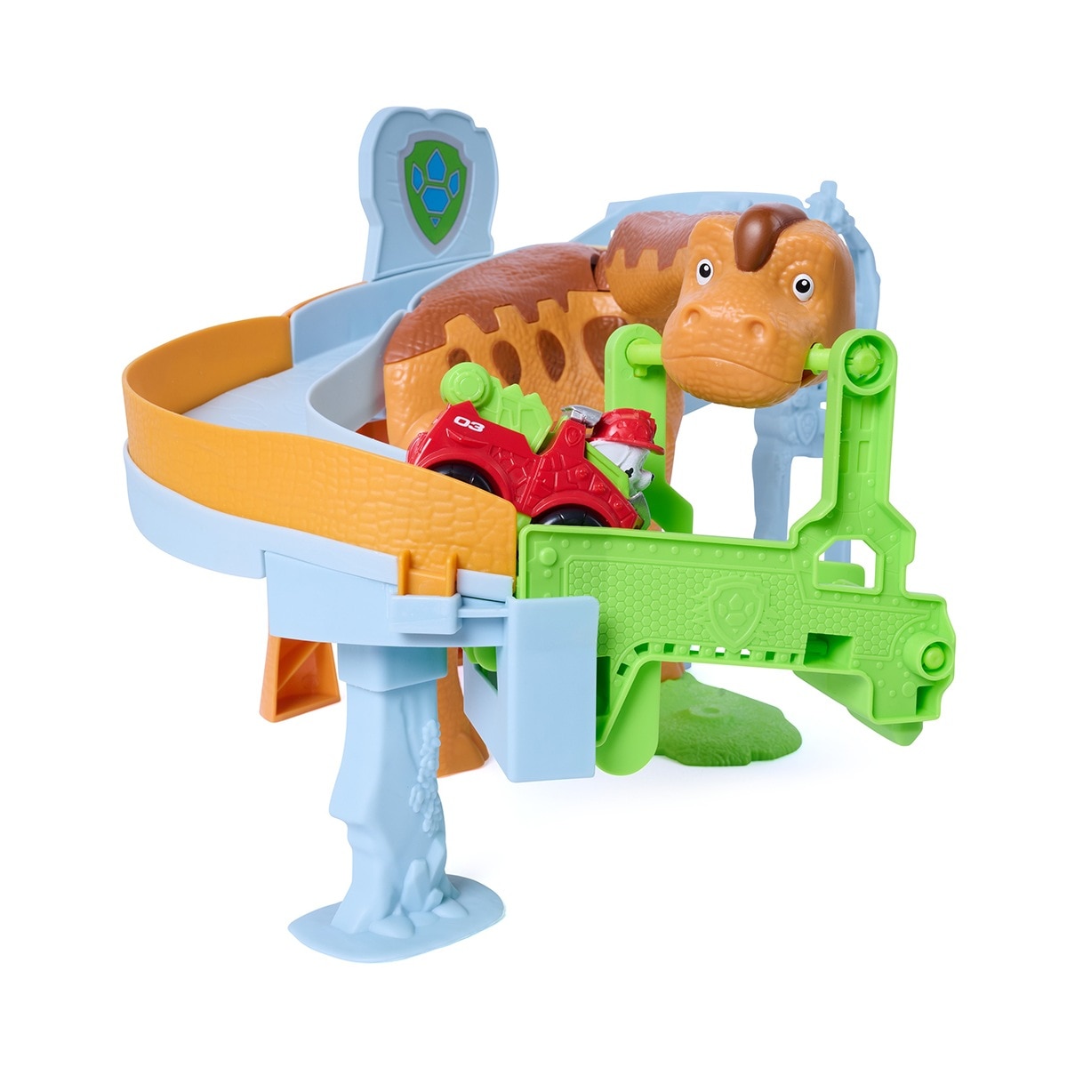 Playset Lift & Race Pup Squad Dino Patrulha Pata 3