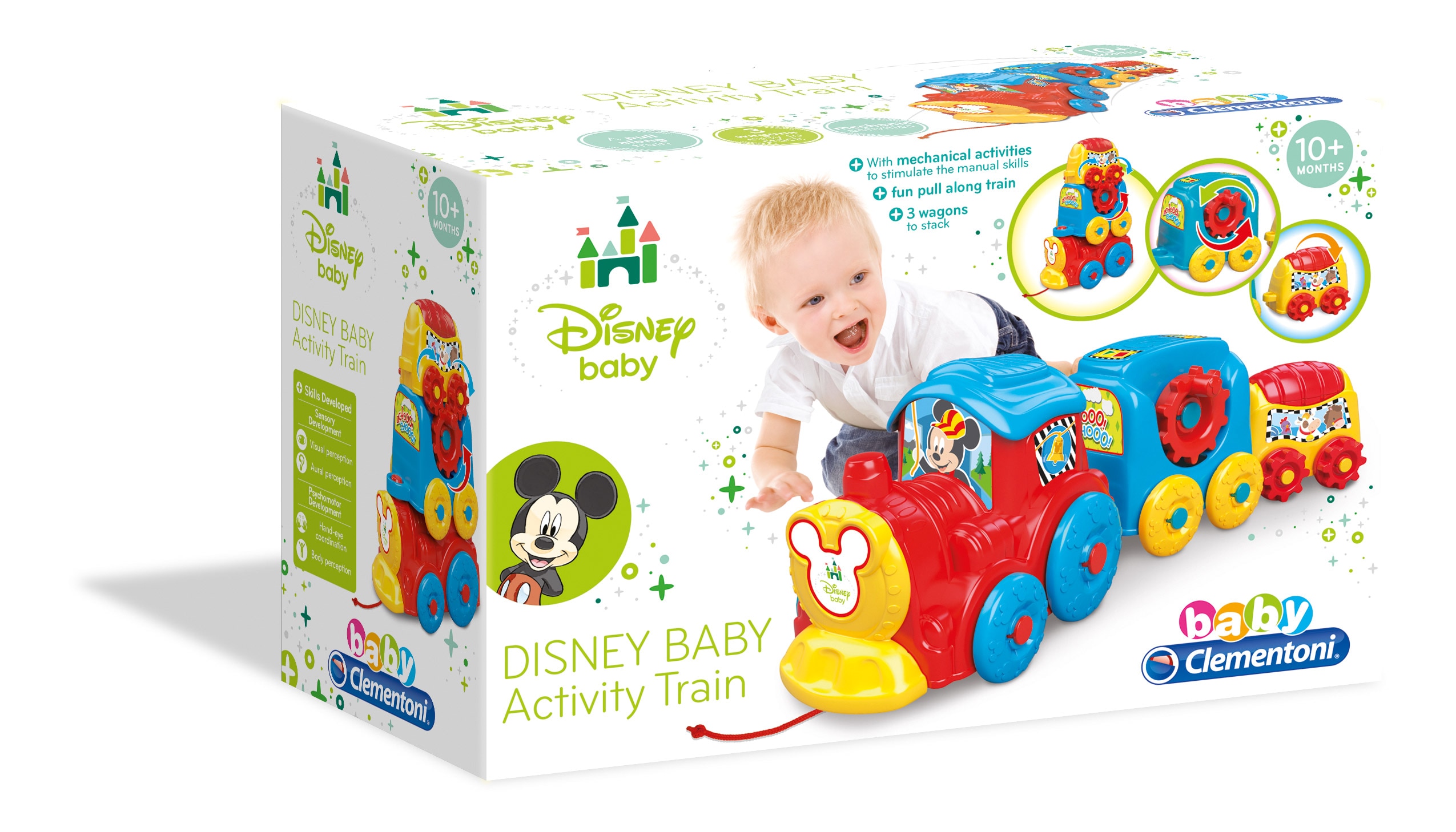 Baby Clementoni: Comboio Actividades Mickey 2