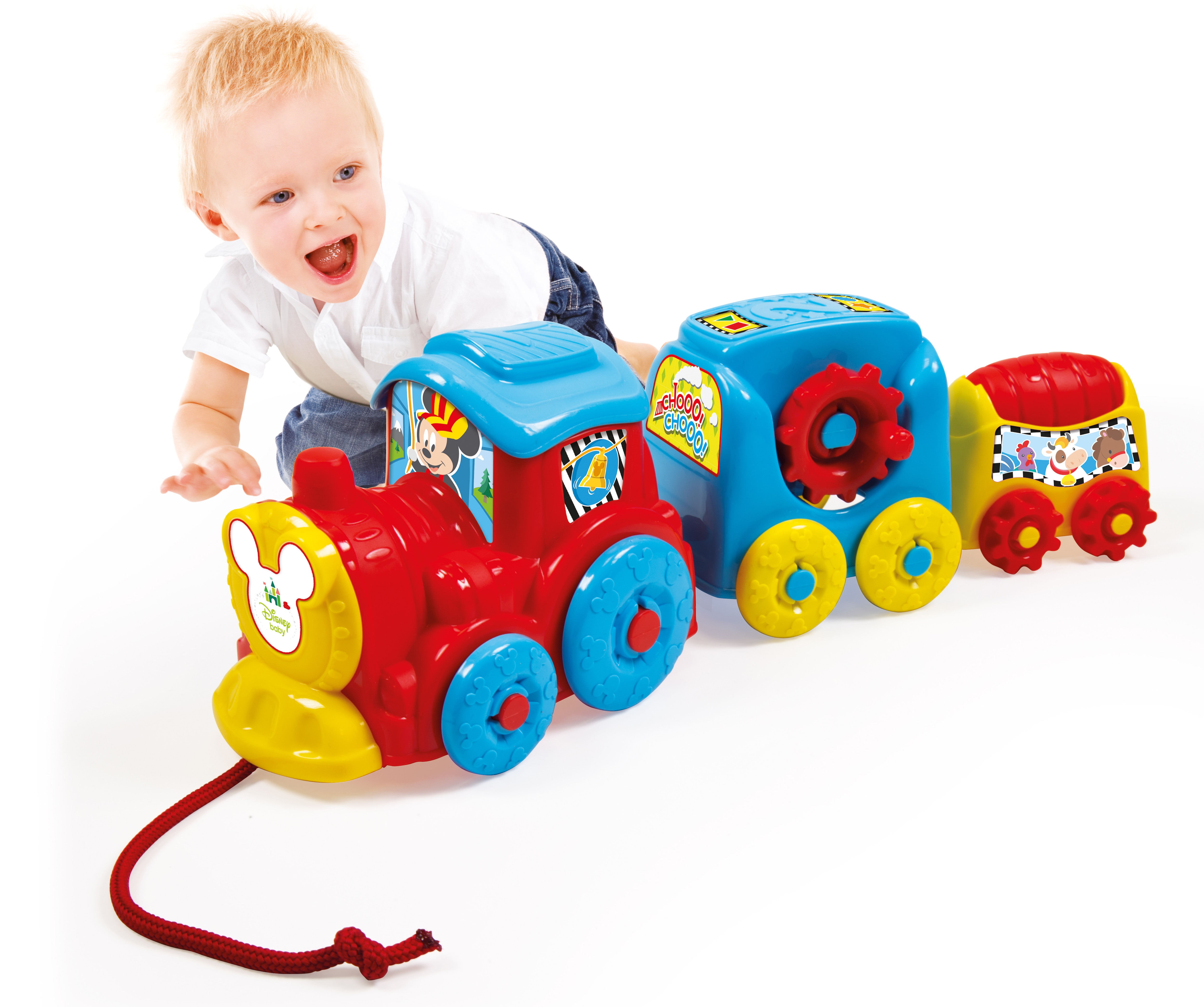 Baby Clementoni: Comboio Actividades Mickey 3