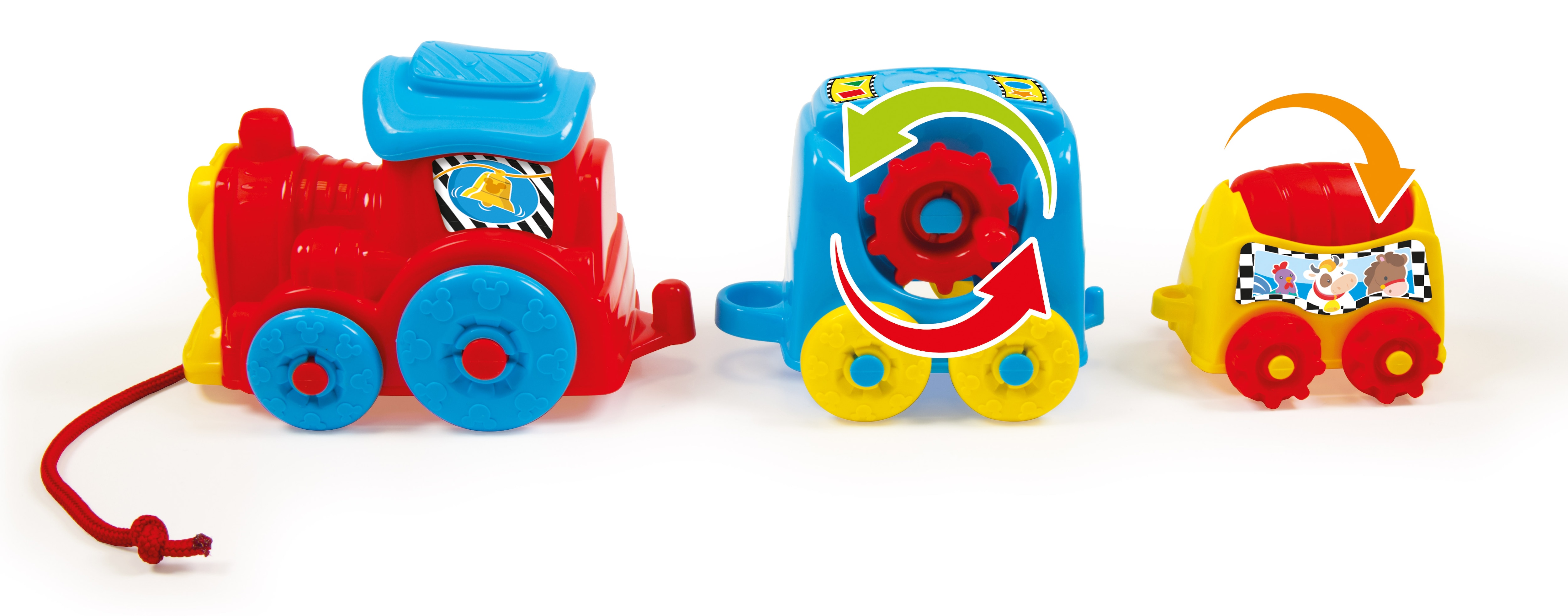 Baby Clementoni: Comboio Actividades Mickey 6