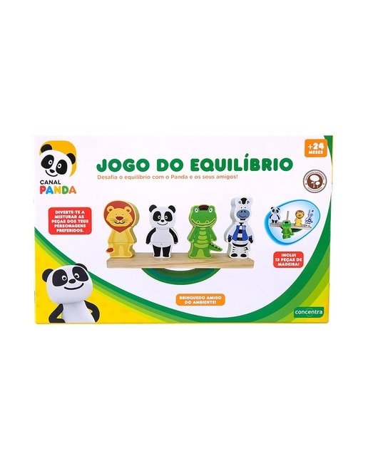 Panda - Jogo de Equilíbrio Madeira 1