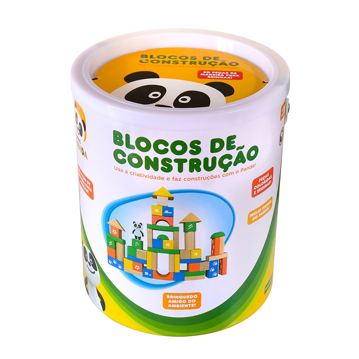 Panda - Blocos de Construção Madeira 2