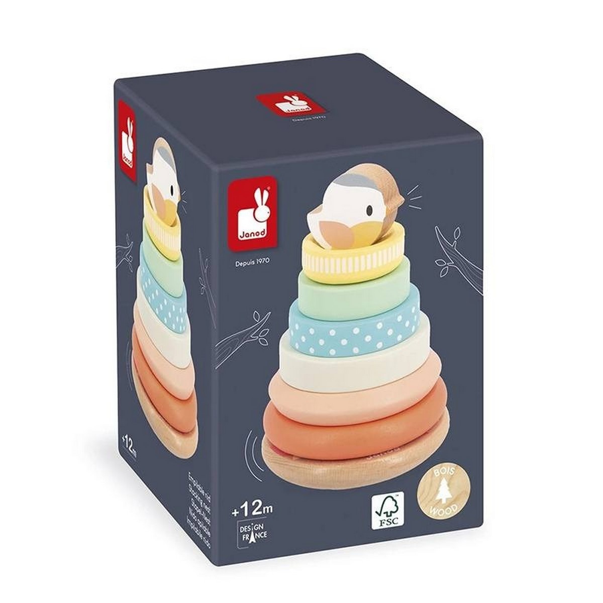 Imagem 0 de Jogo de Encaixe Passarinho