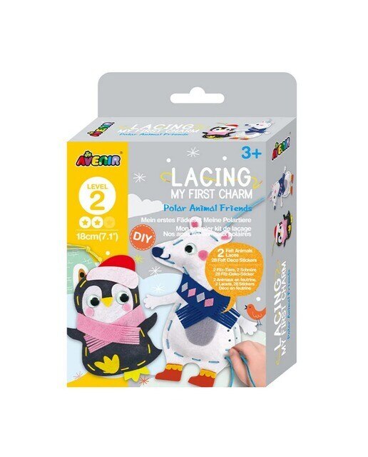 Lacing My First Charm Nível 2 - Amigos Animais Polares 1