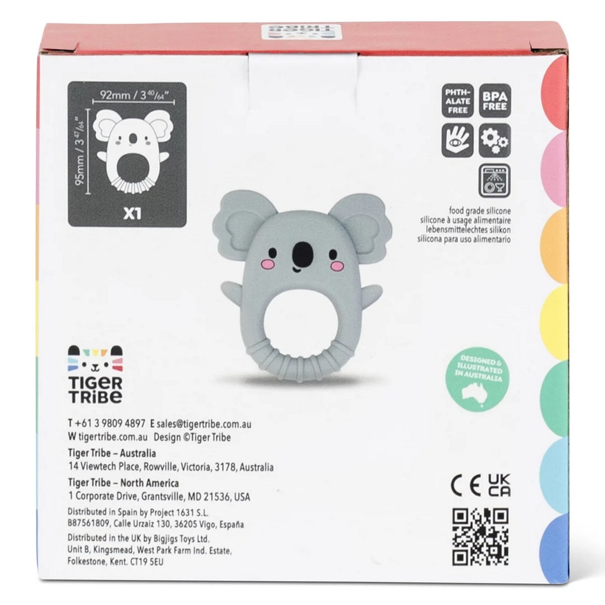 Mordedor de silicone - Koala 9
