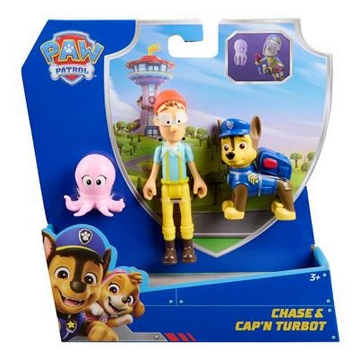 Imagem 0 de Figuras Paw Patrol Chase & Captain Turbot