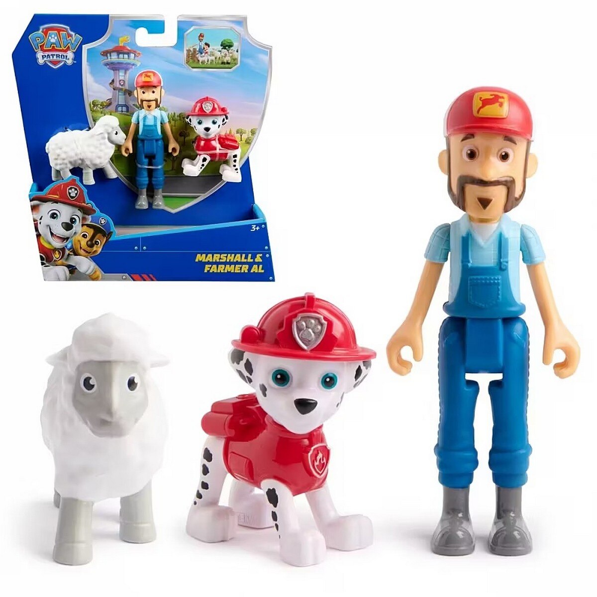 Figuras Paw Patrol Marshall & Farmer AL 2