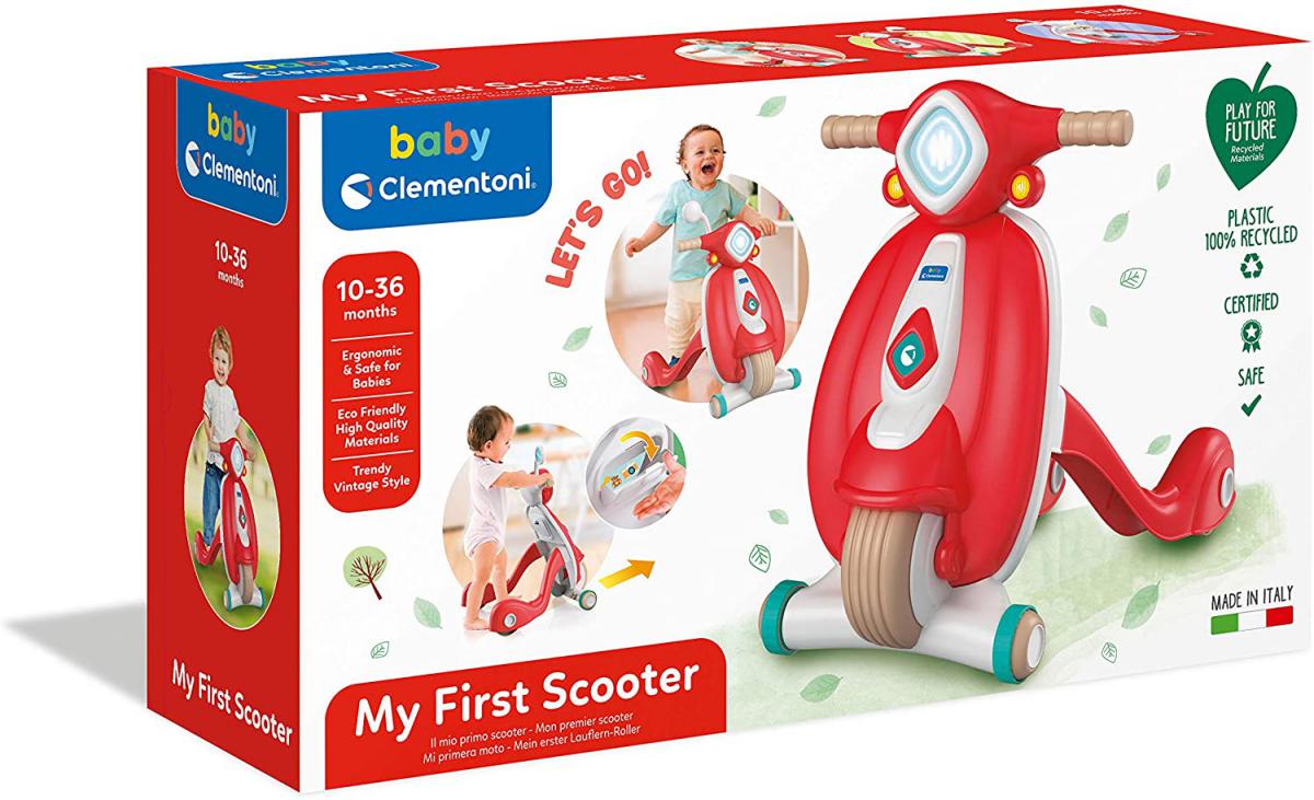 Baby Scooter Primeiros Passos Pff Clementoni 2