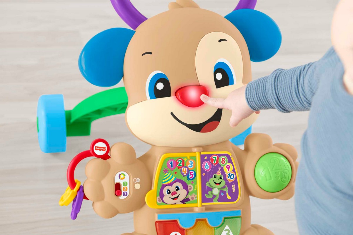 Fisher-Price Aprender e brincar Andarilho Cãozinho Primeiros Passos 6