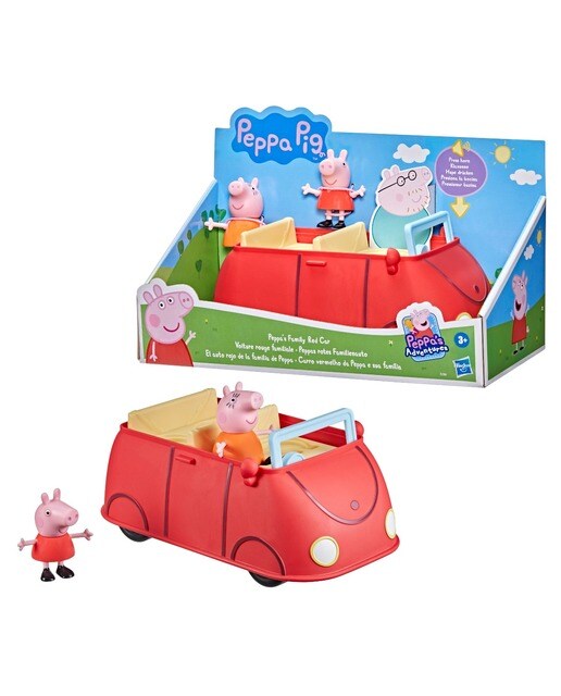 Peppa Pig Carro Vermelho Da Família Pig 1