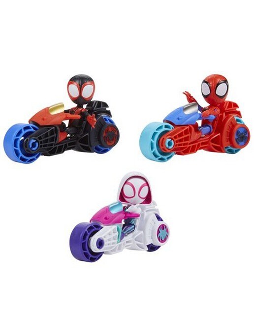 Figura Marvel Spidey and His Amazing Friends com Mota - Artigo Sortido. Envio realizado de forma aleatória 1