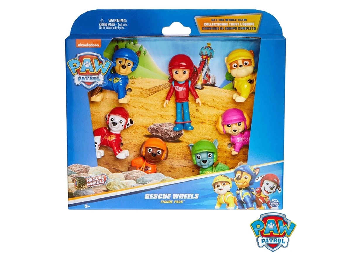 Figuras Surpresa Rescue Wheels da Patrulha Pata 1
