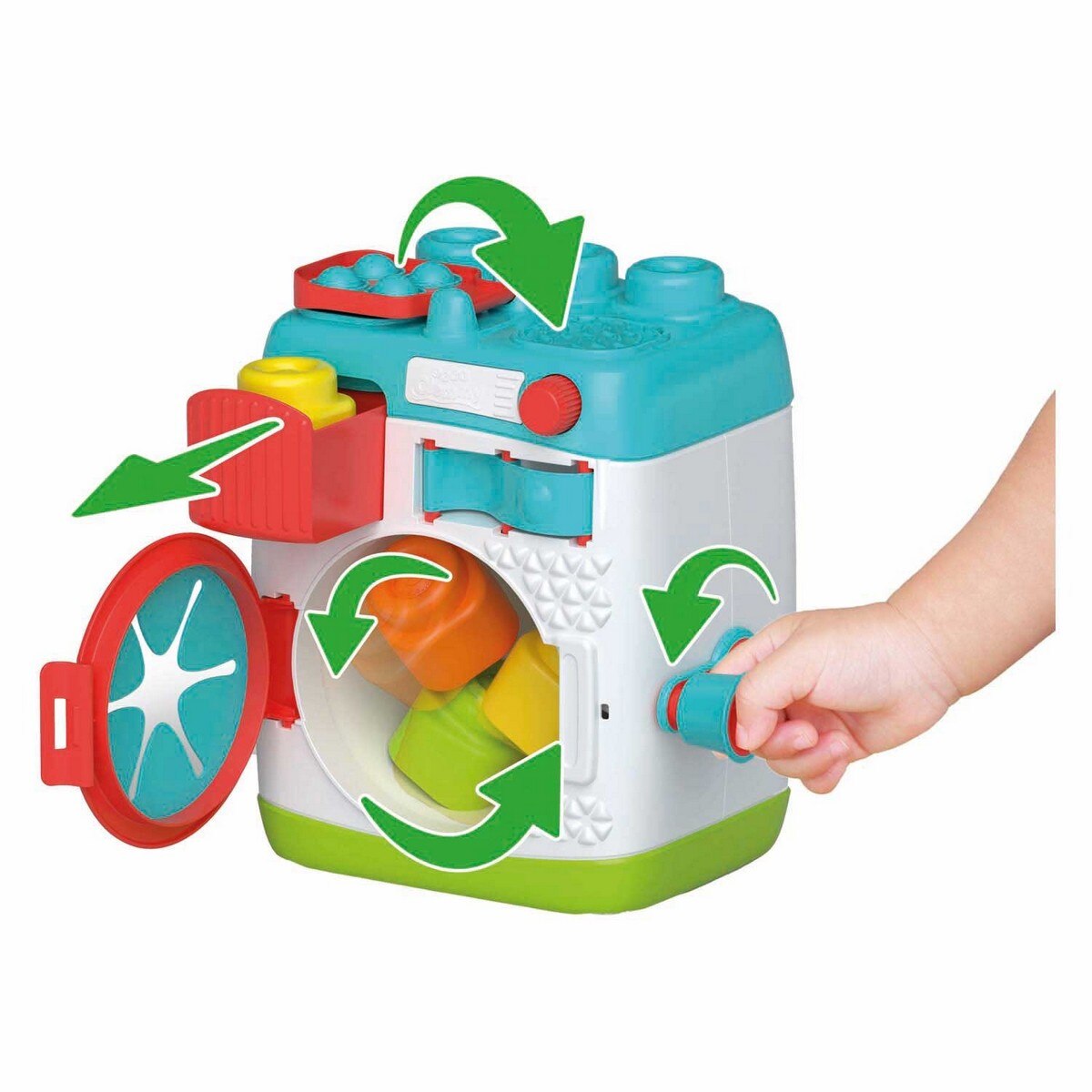 Brinquedo Sensorial Máquina de Lavar 2