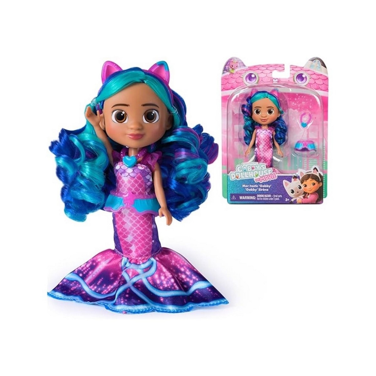 Imagem 0 de Boneca Aquarium 15cm Gabby's Dollhouse