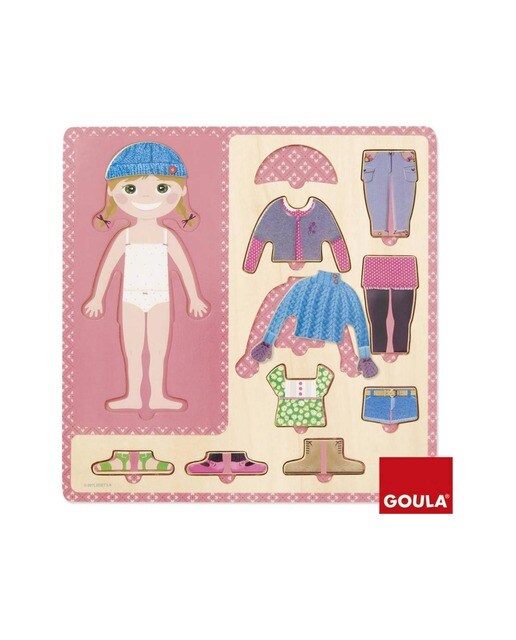 Imagem 0 de Puzzle de Madeira Menina Diset