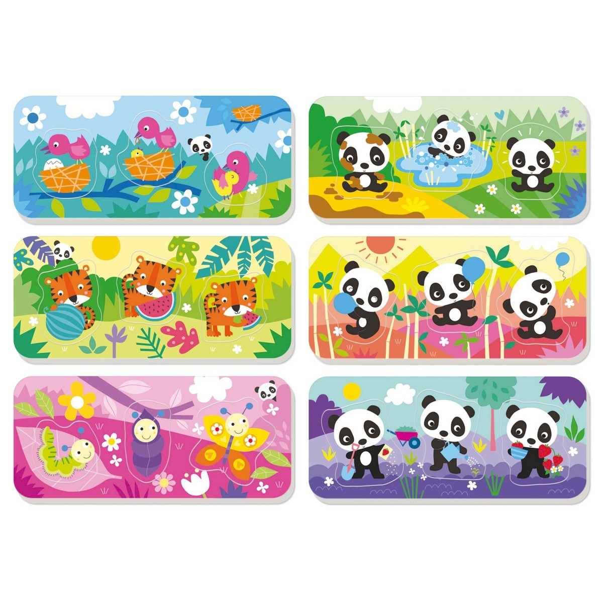 Ordena as sequências com o panda Bimba 2