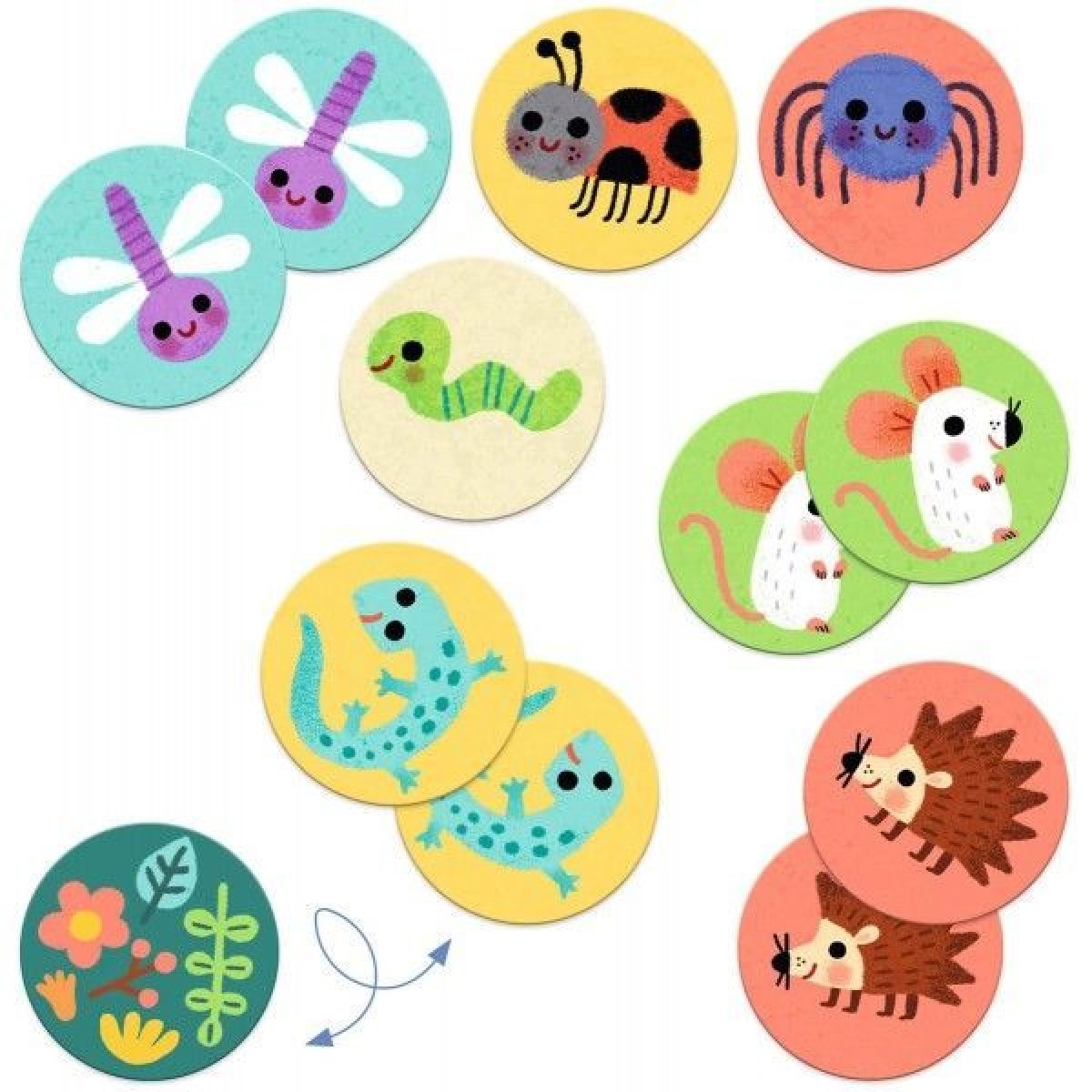 Jogo de Memória Pequenos Animais 2