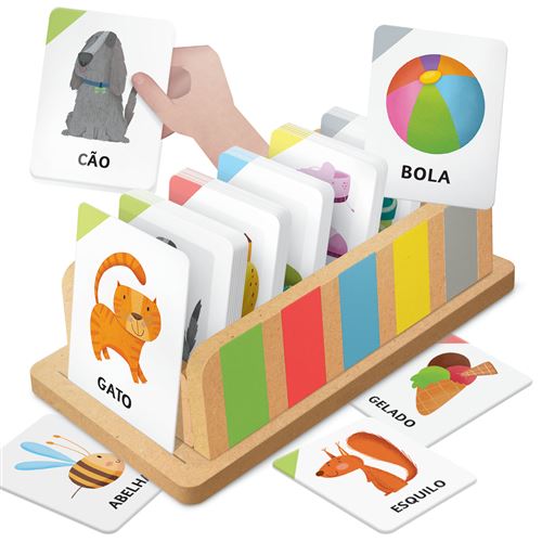 Montessori - A Minha Caixa de Flashcards: 100 palavras - 6 Actividades 2