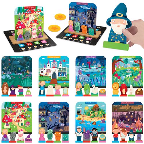 Jogo Inventa Mágico - Cria Contos, Fábulas e Histórias 2