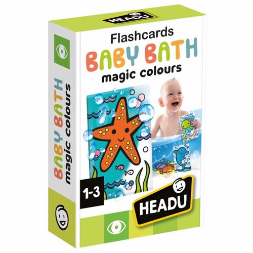 Jogo Flashcards Baby Bath: Magic Colours 1