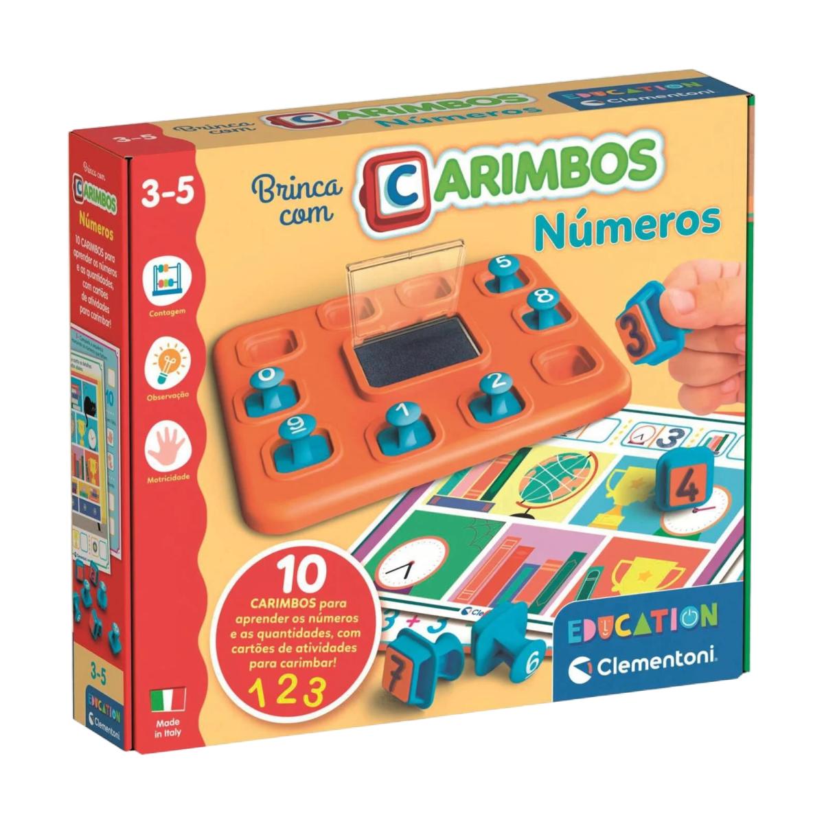 Imagem 0 de Brinca com Carimbos Números