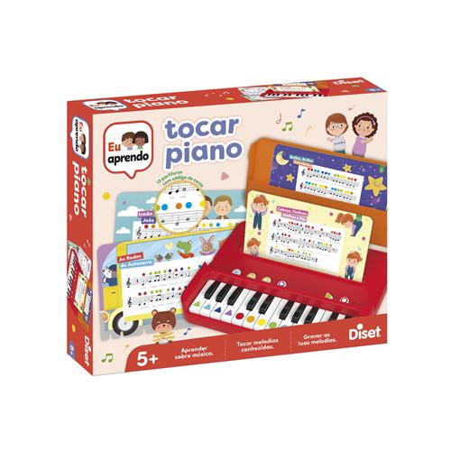 Imagem 1 de Jogo Eu Aprendo a Tocar Piano - Diset
