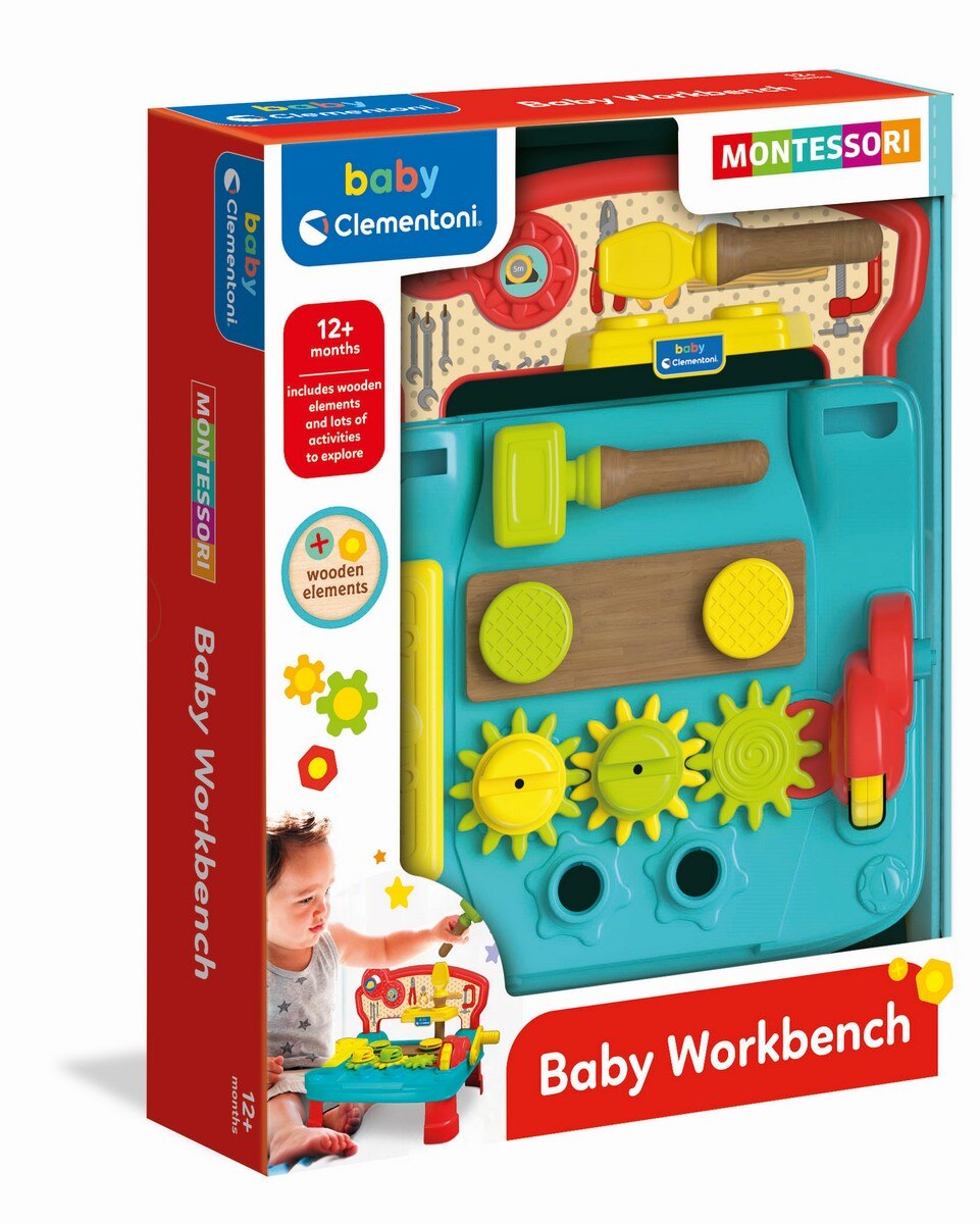 Baby Montessori - Mesa de Ferramentas 2