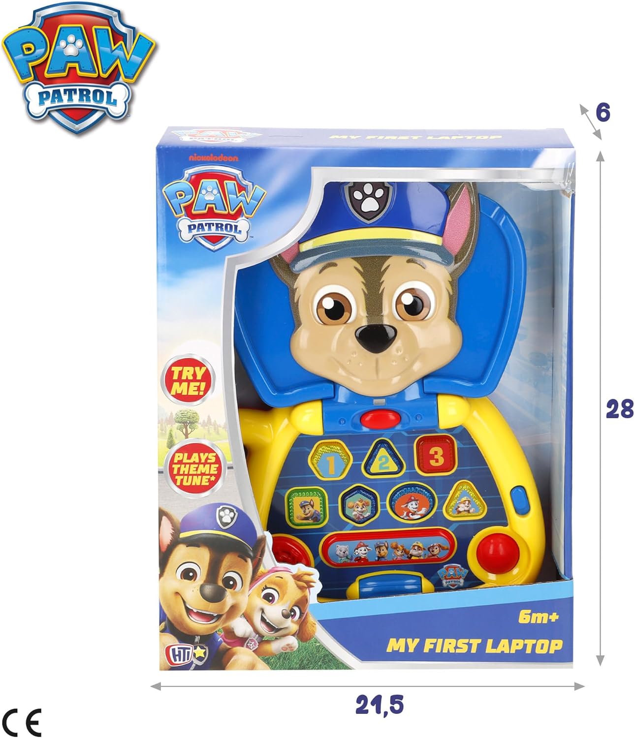 O Meu Primeiro Computador Patrulha Pata Chase 6