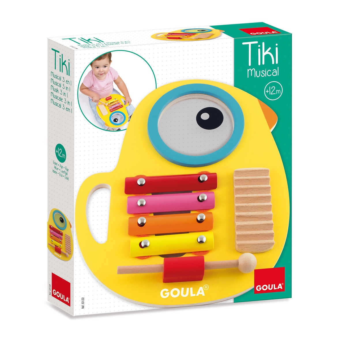 Jogo Tiki Musical de Madeira Diset 1