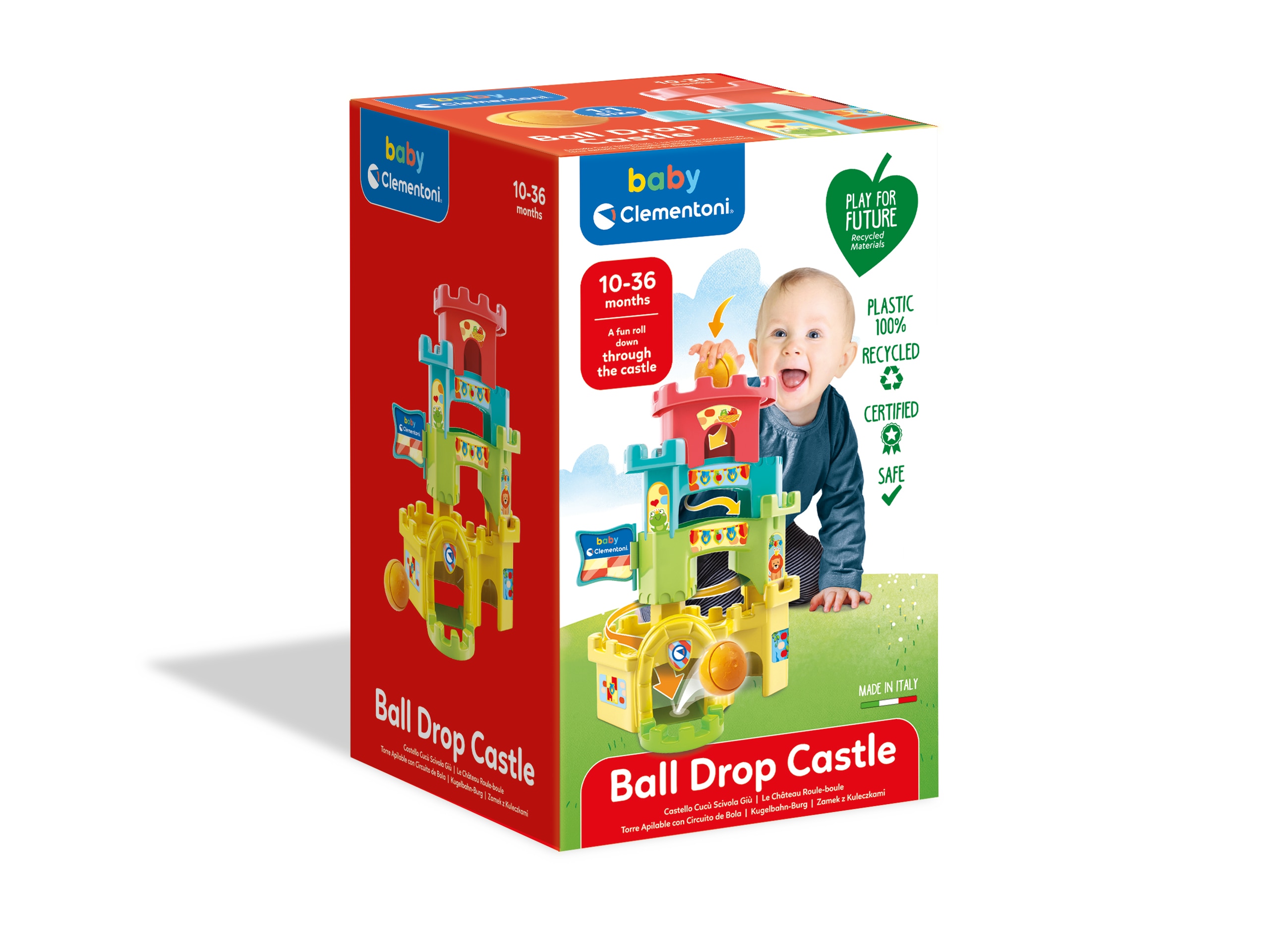 Baby Castelo Divertido Clementoni 1