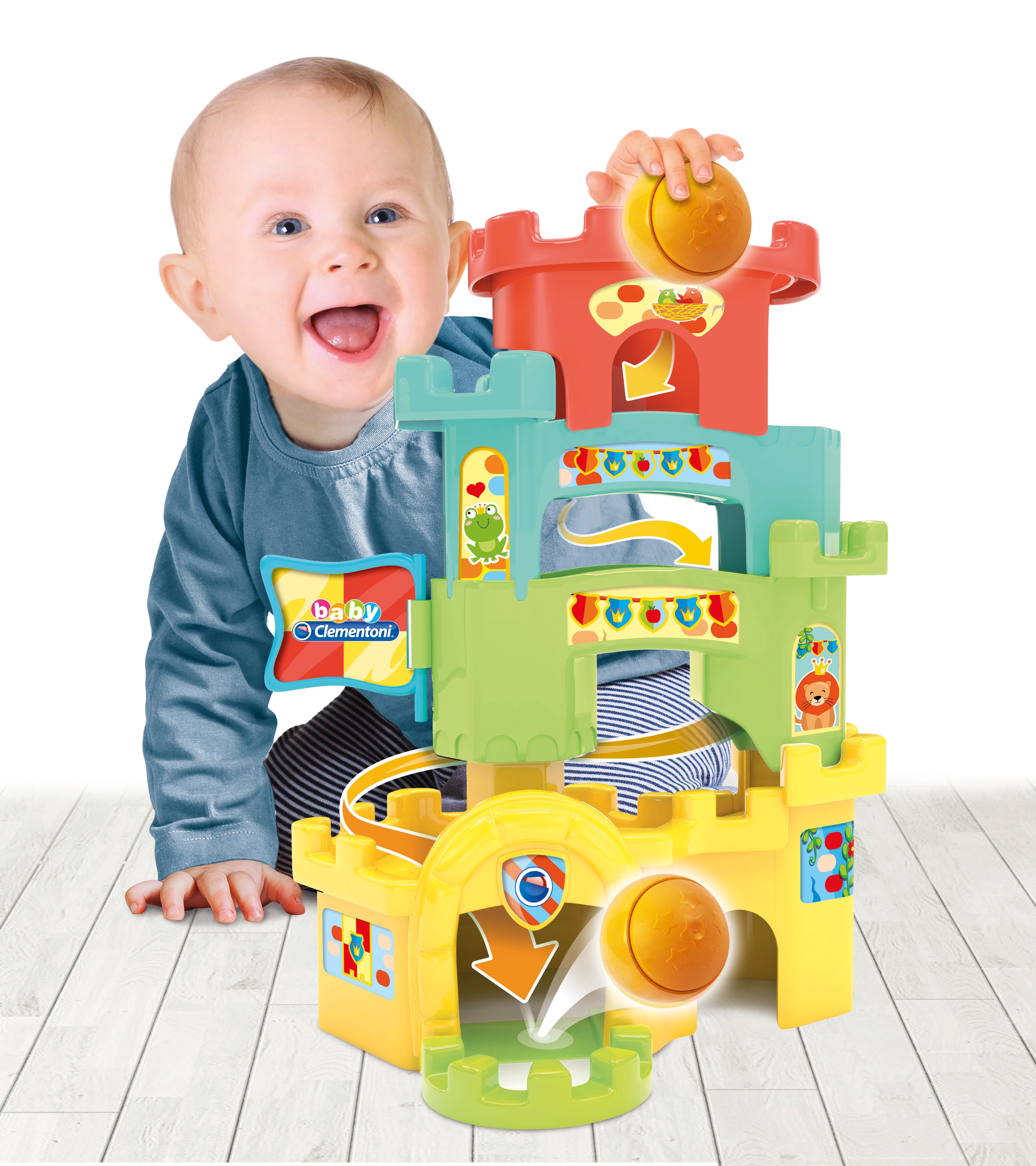 Baby Castelo Divertido Clementoni 5
