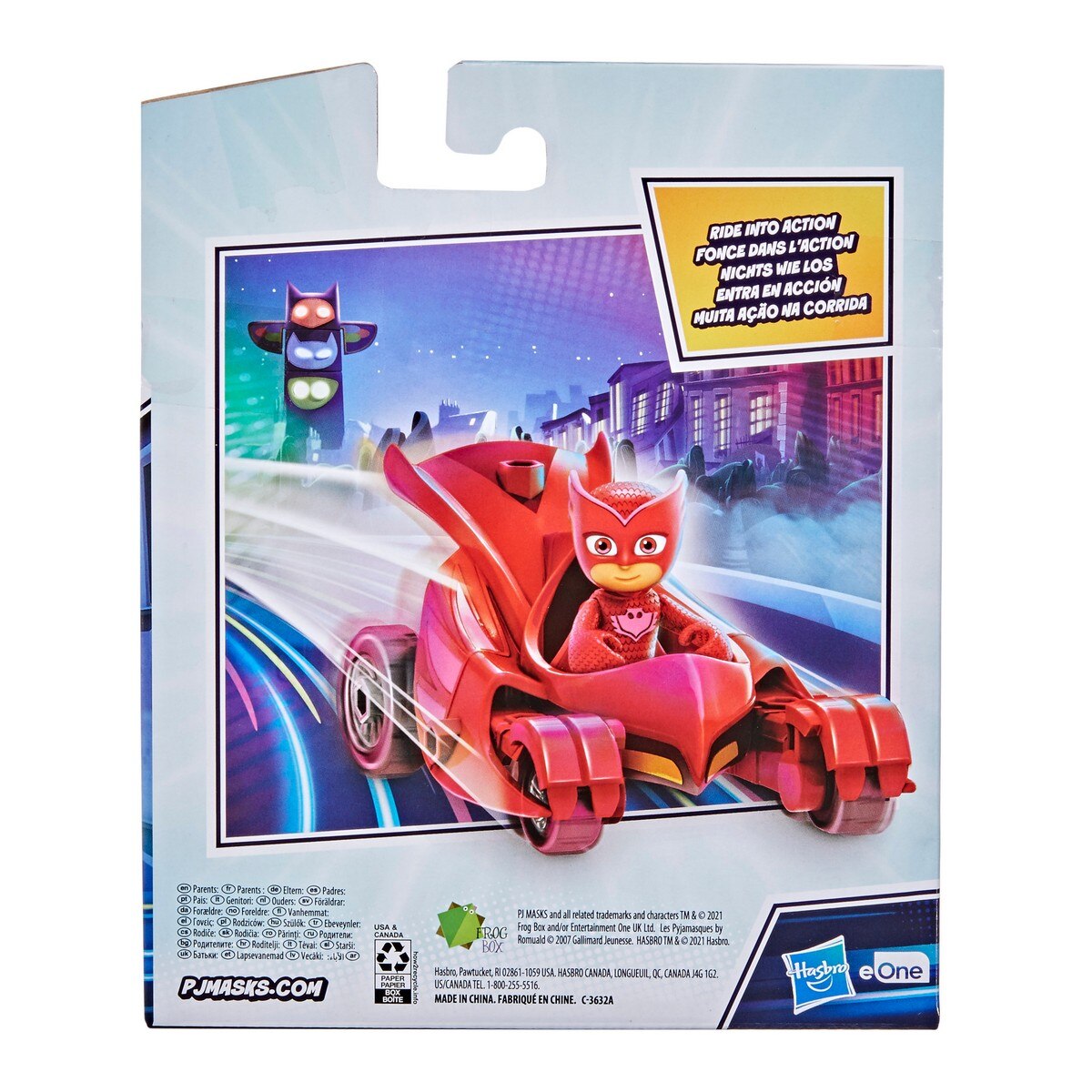 Pj Mask Heróis com Veículo 2