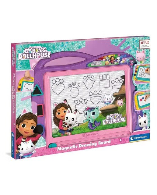 Imagem 0 de Quadro Magnético de Gabby's Dollhouse com Selos e Caneta