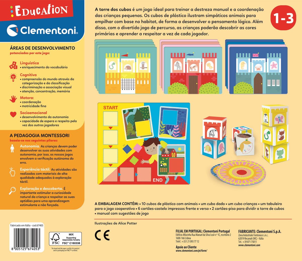Montessori - A Torre dos Cubos 3